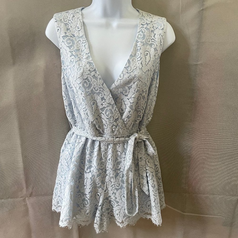 Lovers and Friends Lace Romper